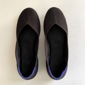 Rothy’s Black Flats Size 8- Fit like 7.5